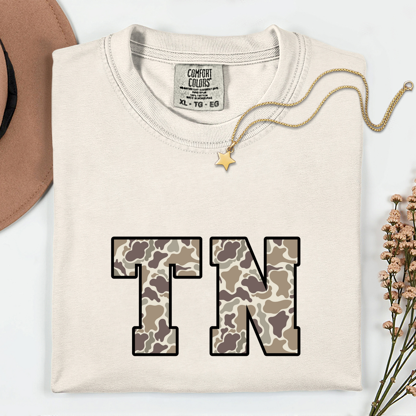 Camo Tennessee T-shirt