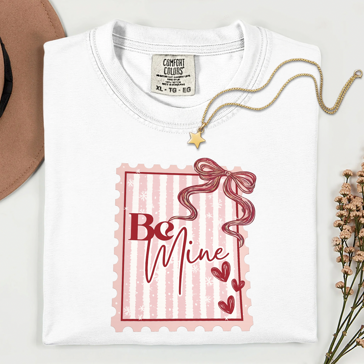 Be Mine Stamp T-shirt