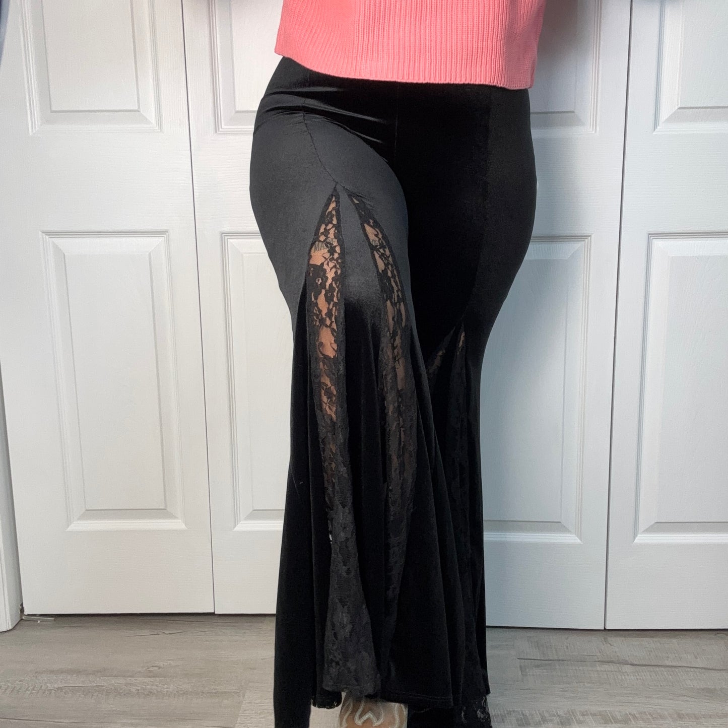Velvet Lace Bell Bottoms