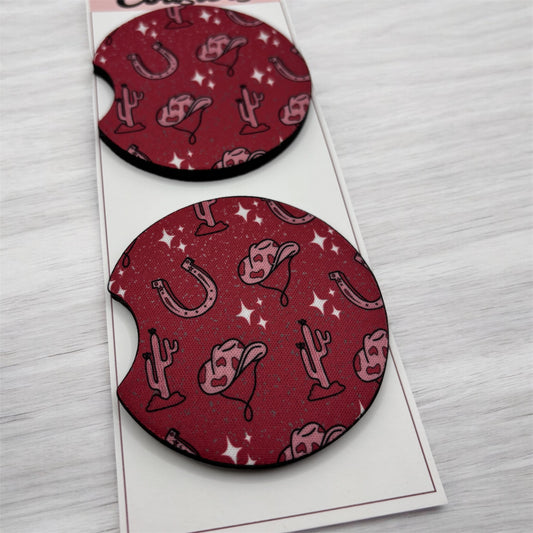 Wild West Car Coasters