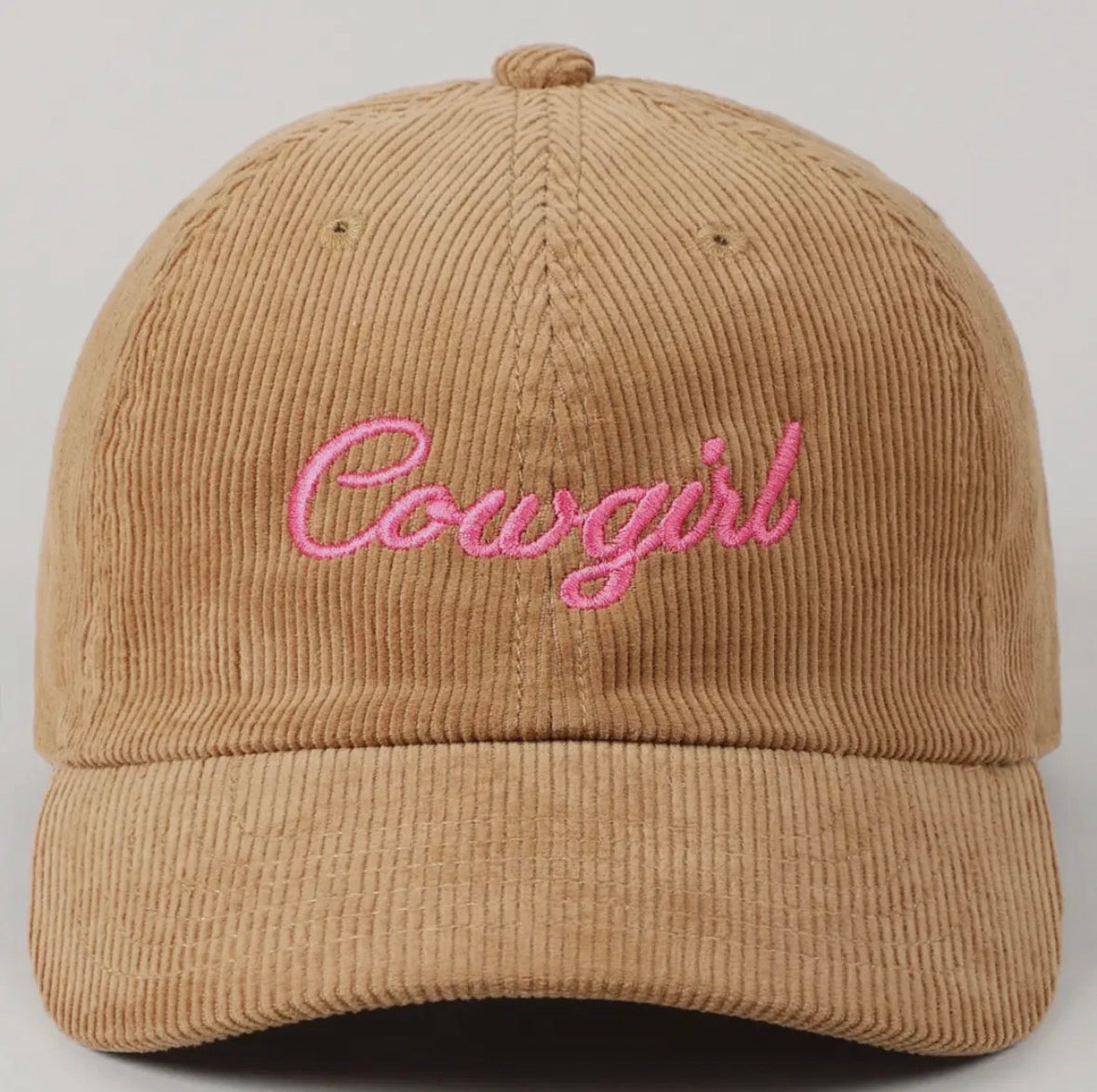 Corduroy Cowgirl Hat
