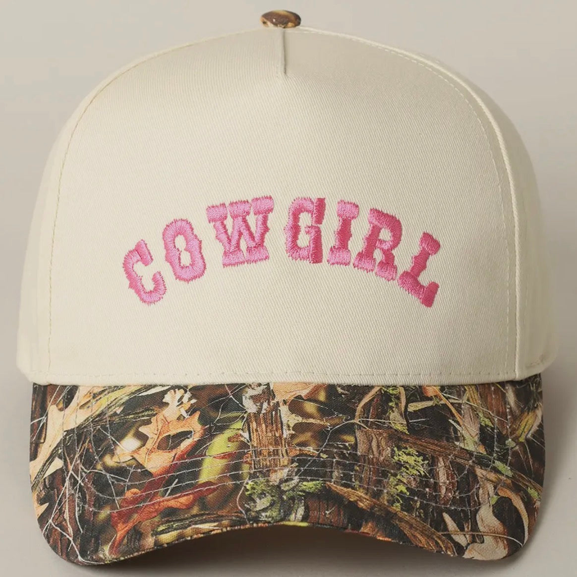 Camo Cowgirl Hat