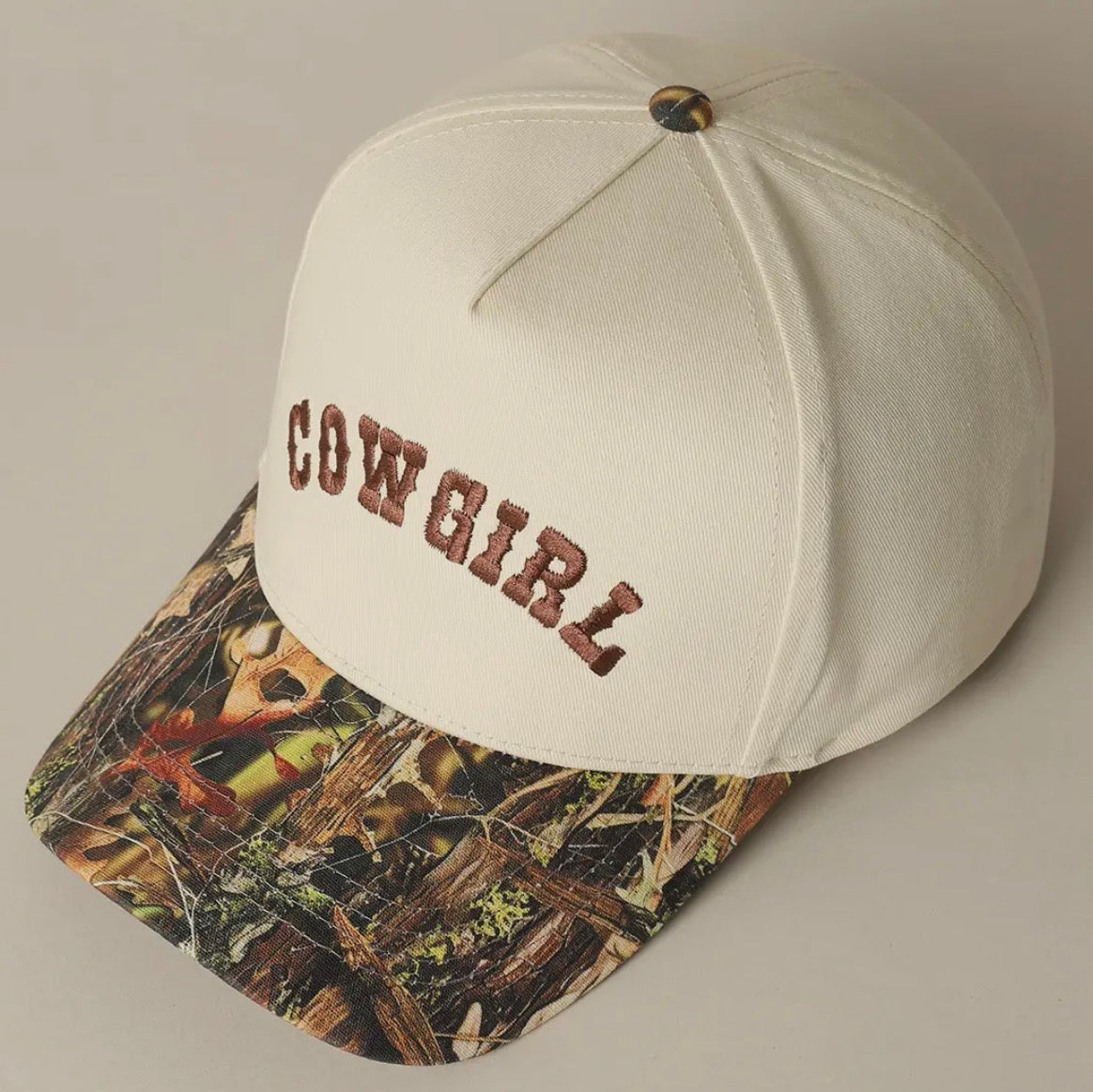 Camo Cowgirl Hat