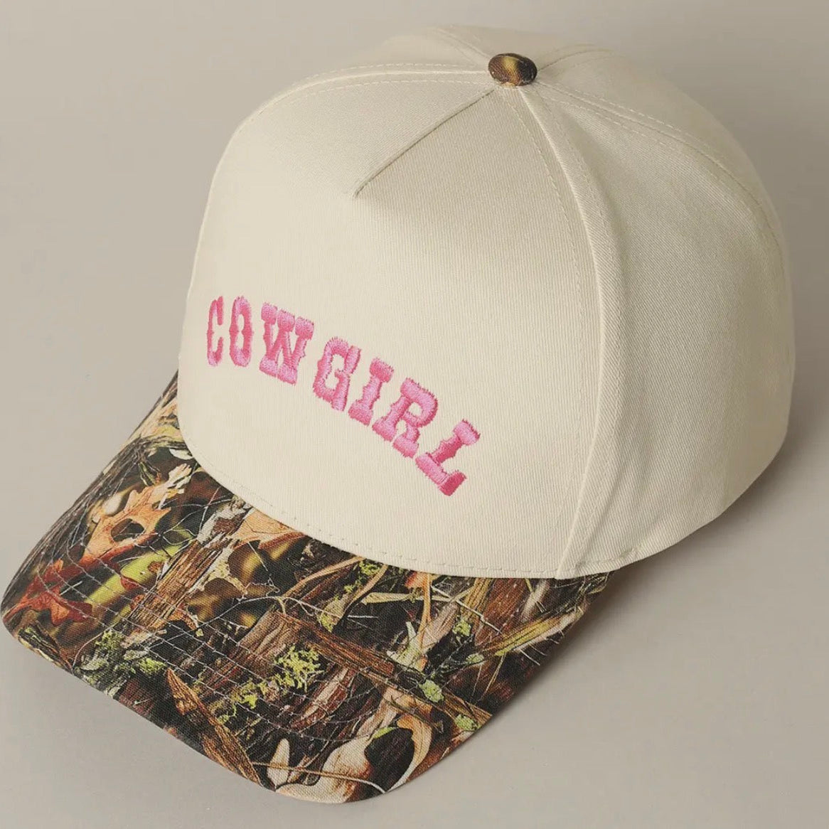 Camo Cowgirl Hat