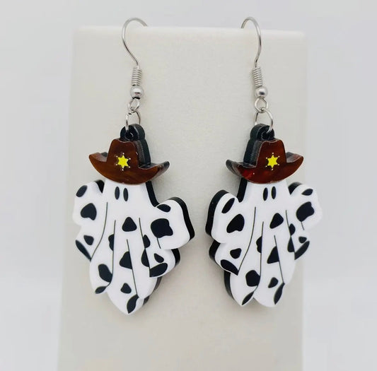 Western Ghost Earrings
