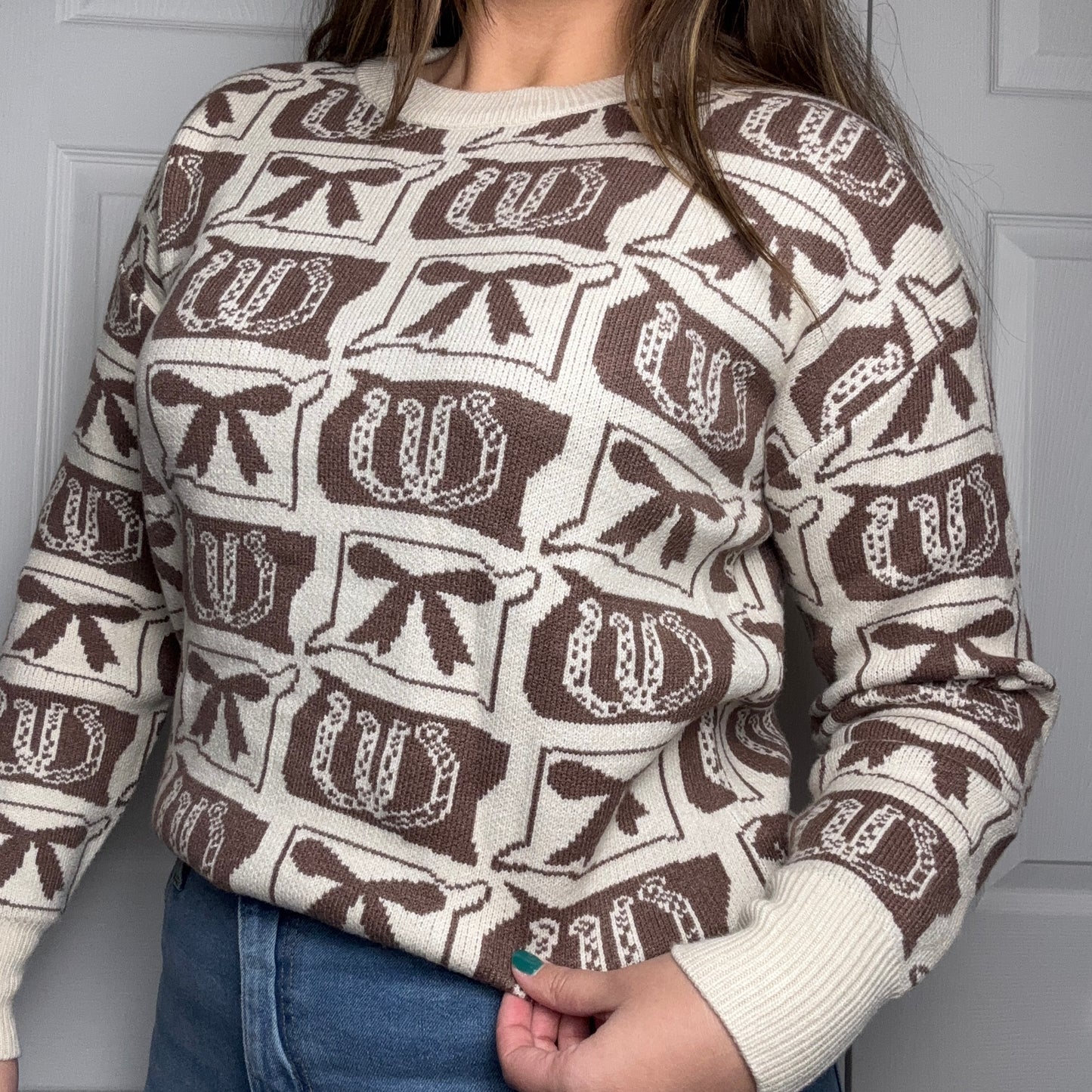 Western Holiday Sweater