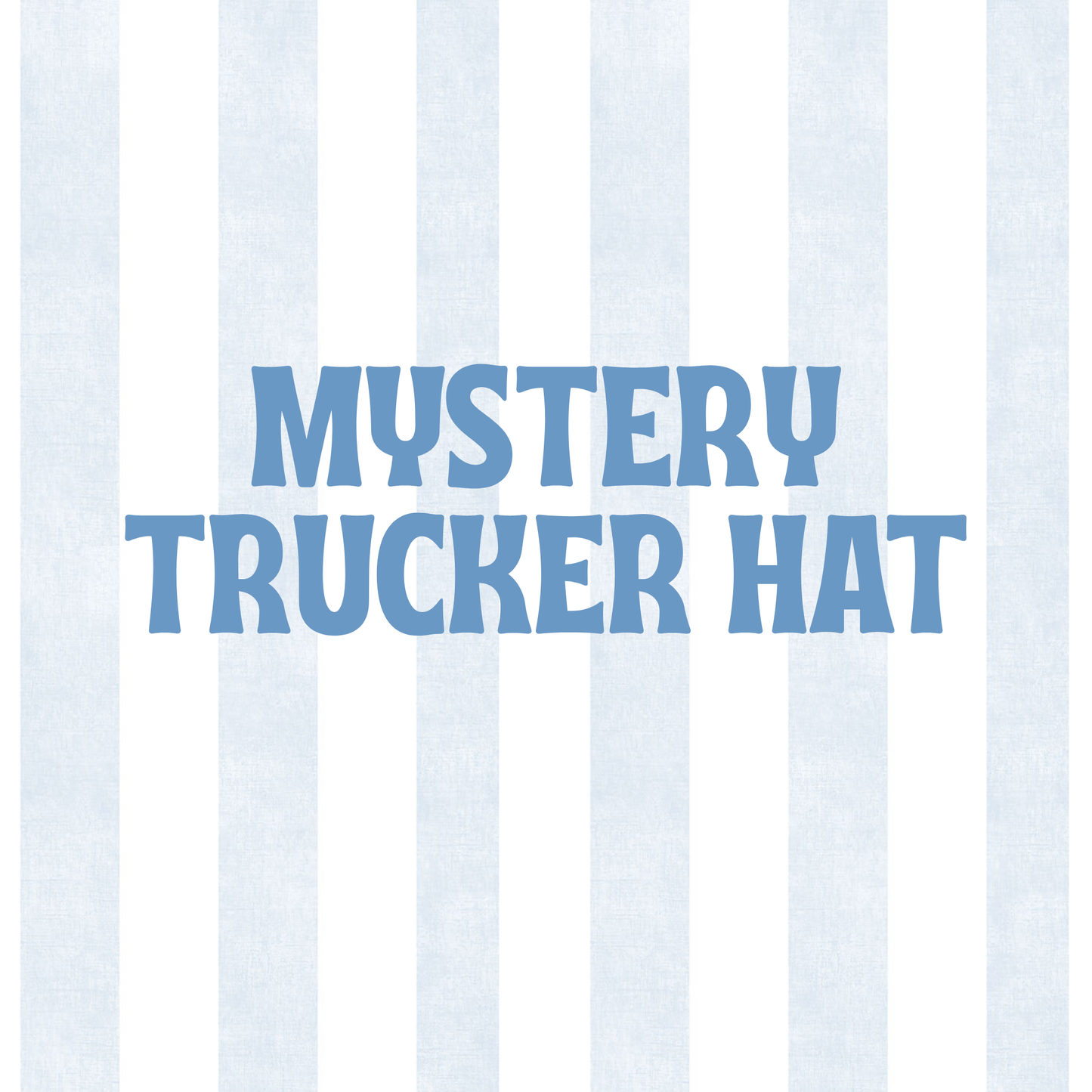 Mystery Trucker Hat